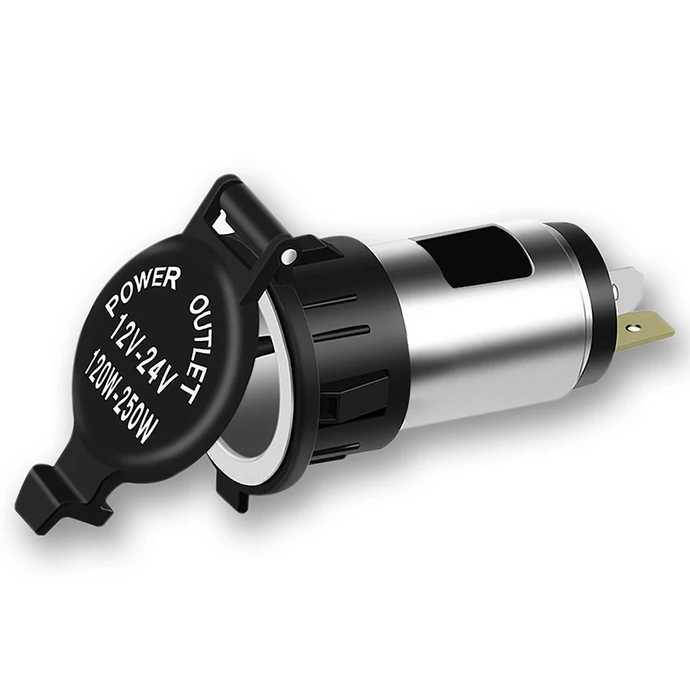 Car Power Socket DC 12V 120W Cigarette Lighter Plug Outlet Lighter Socket Plug