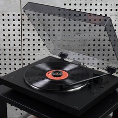 45 RPM Center Record Adapter 7 Inch Vinyl Turntable Solid Aluminum Black