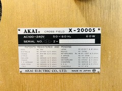 Akai X-2000S Cross-Field Reel to Reel 8 Track Tape Recorder Tested