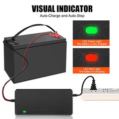 14.6V 10A Fast Battery Charger for 12V LiFePO4 Lithium Batteries