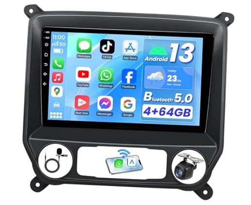 4G RAM+64GB ROM Andriod 13 Radio for Chevy 10.1 inch 4GB RAM + 64GB ROM