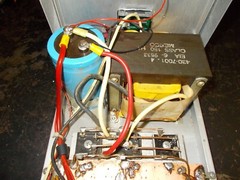 100 AMP HOMEBREW UNREGULATED POWER SUPPLY, WORKS WELL, 110VOLT.