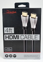 New Rocketfish 4ft High-Speed HDMI Cable with Ethernet (RF-HG04501)