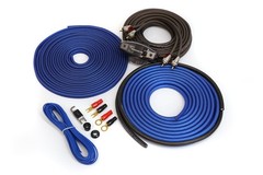 8 Gauge Amp Installation Wiring Kit – 18ft Power, 3ft Ground, RCA Cable