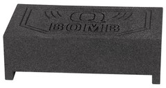 ROCKVILLE RQT10 10″ Bedliner Sprayed Shallow Sealed Car/Truck Sub Box Enclosure