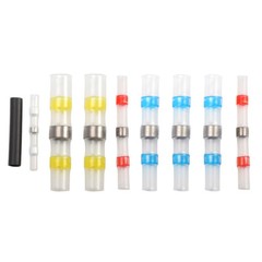 690PCS Solder Sleeve Seal Heat Shrink Butt Wire Connectors Terminals Waterproof