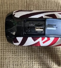 Custom Bluetooth Speaker Tribal Red White Black Polynesian Design W/Hand Strap