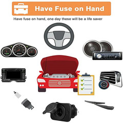 300/600X Car Blade Fuse Assortment Assorted Kit Blade Set Auto Truck Automotive