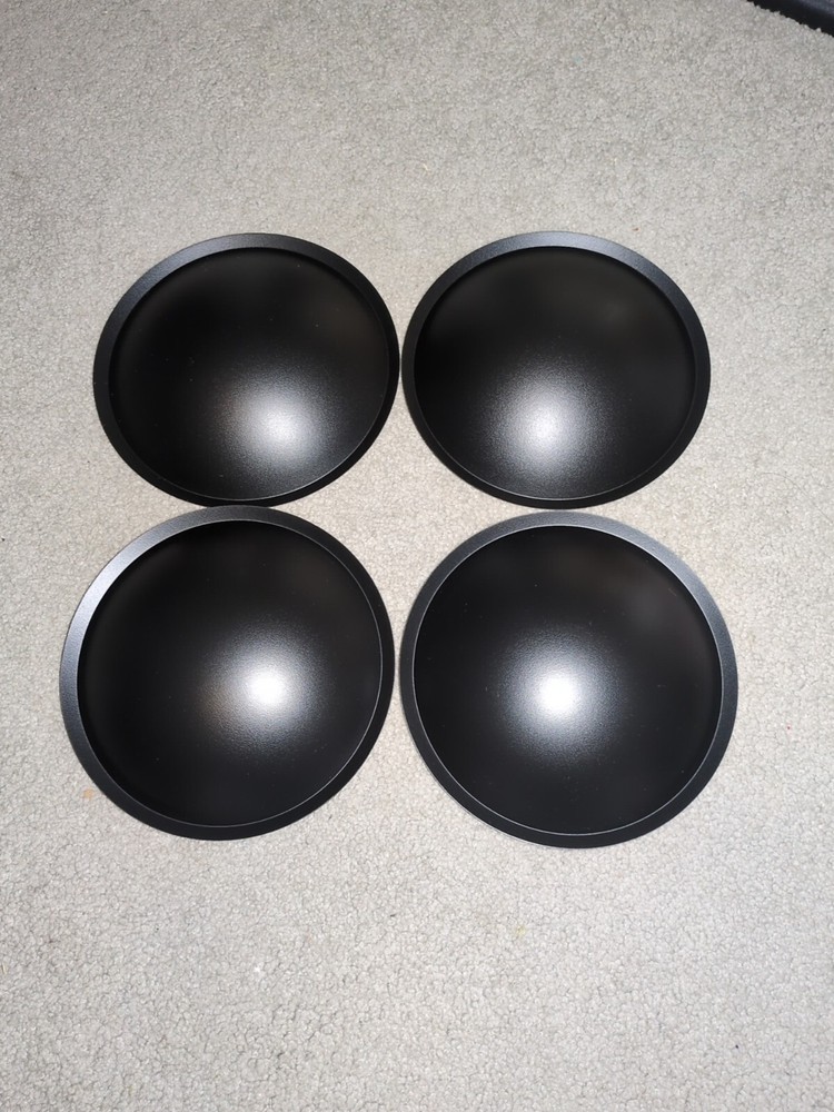 Qty 4: 6.5″ (165mm) Polypropylene Dust Caps 15″/12″/18″ Old School & Rare Subs