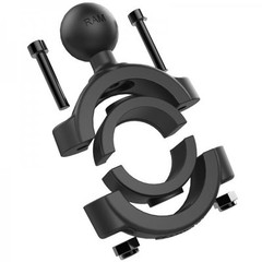RAM Mount Torque Aluminum 1.125 to 1.5 in Diameter Handlebar Base with 1″ Ball