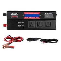 5000W Car Power Inverter 12V 24V to AC 110V Modified Sine Wave Solar Converter