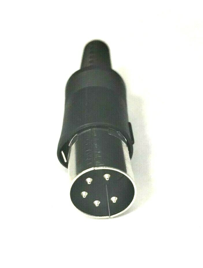 1x Philmore ETA3 – 5 Pin DIN Male 240 Degree Microphone In-Line Connector Plug