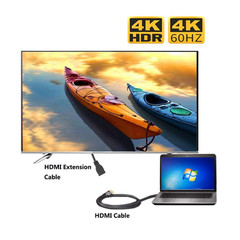 HDMI Extension Cable Male to Female Lead v1.4 3D High Speed Extender Adapter