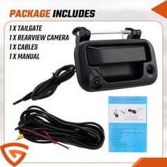 Tailgate Handle Backup Camera for Ford F150 (2004-2014) F250 F350 F450 2008-2014
