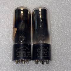 Pair RCA UV-199 Short Pin Vacuum Tubes Good Continuity Multiple Available
