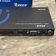 Quad Multi Viewer 4×1 Seamless HDMI Switch Full HD 1080p (HD-401MR)