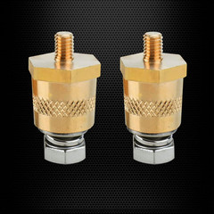 M6 Thread Male Brass Battery Terminal Charging Posts, M6 Battery Post