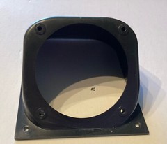 RCA 3 1/2 “ Speaker Baffle Several Models SHF9 And Others Vintage Black Color #5