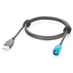 Automotive USB to HSD LVDS Cable HSD 4 Core Z Male to USB 2.0 Type A Male