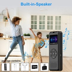 Digital Voice Recorder One Click, Recording Easy Control Voice Recorder+64GB