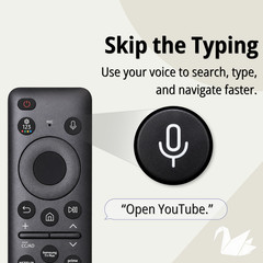 Replacement Samsung BN59-01432A Voice Remote For OLED, QLED, Neo QLED, & Frame