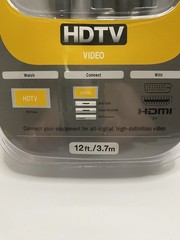 New Belkin HDMI to DVI Video Cable – 12 Ft – 1080P HDMI – Gray