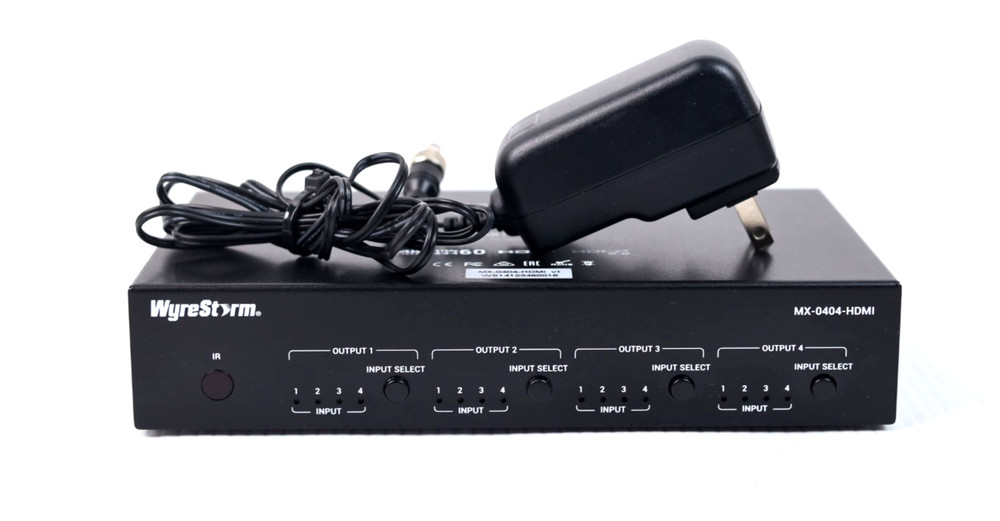 WyreStorm MX-0404-HDMI 4K HDCP 2.2 HDMI Matrix Switch/ Switcher u329