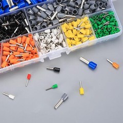 2800/1200PCS Wire Ferrule Terminals Kit Copper Crimp Insulated Cord End Terminal