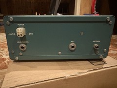 Heathkit HW-8 Ham Radio Transceiver HF Mono Band 3.5-21MHz 13V DC Green Vintage