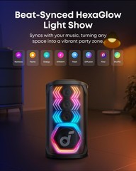 soundcore Rave 3S AI Party Speaker with 2 Wireless Microphones, 200W Sound