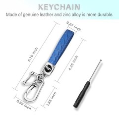 for Dodge RAM Key Fob Cover with Keychain Full Protection Durable ABS Blue