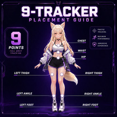 Slimevr Best Full Body Tracking FBT VRCHAT VR 9 Trackers BNO085 ULTIMATE Vive