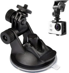 2 Pack Dash Cam Suction Cup Mount with 1/4 Screw Thread Windshield Camera