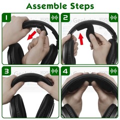 Geekria Headband Compatible with Sennheiser HD515 HD518 HD555 Headphones