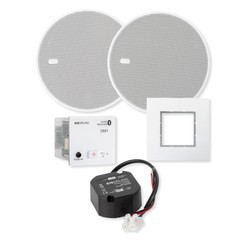 KBSound In-Wall Bluetooth Audio Receiver Speakers Power Supply, White, EU: 5280D