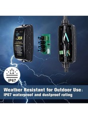 Camper Nation RV Surge Protector 30 Amp AdapterCircuit Analyzer Integrated Surge