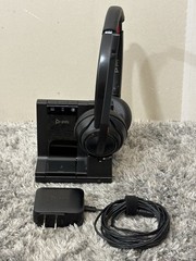 Plantronics Savi W8220 Wireless DECT 6.0 Headset System w/ Base & power Adapter