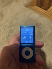 Apple iPod Nano 4th Generation MP3 Player 8GB A1285 Blue – Tested