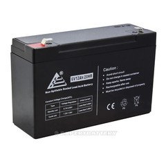 8 PACK – EXPERT POWER 6 Volts 12 Ah AGM Sealed Lead Acid Rechargeable Battery