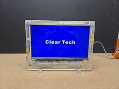 CLEAR TECH 13” Transparent LED TV ~ CTTVLED13 ~ Prison Jail ~TESTED ~ No Remote