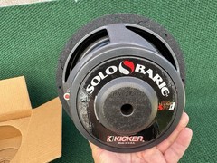 KICKER SOLO-BARIC 10IN 8OHM Subwoofer Old School NEW W/ORIGINAL BOX S10D