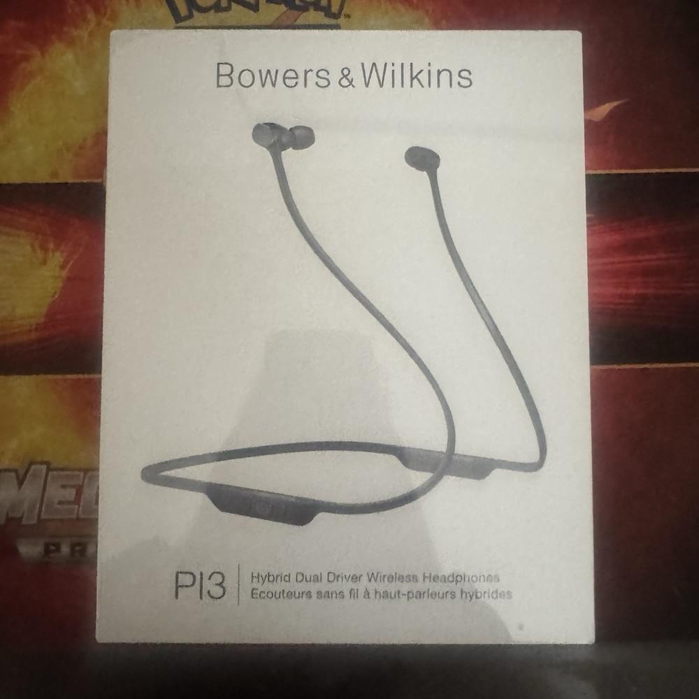 Bowers & Wilkins PI3 Hybrid Dual Driver Wireless Headphones Space Gray New