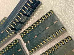 Amp 24 Pin Wide DIP IC Socket, 11/16″W X 1-1/8″L, lot of 6