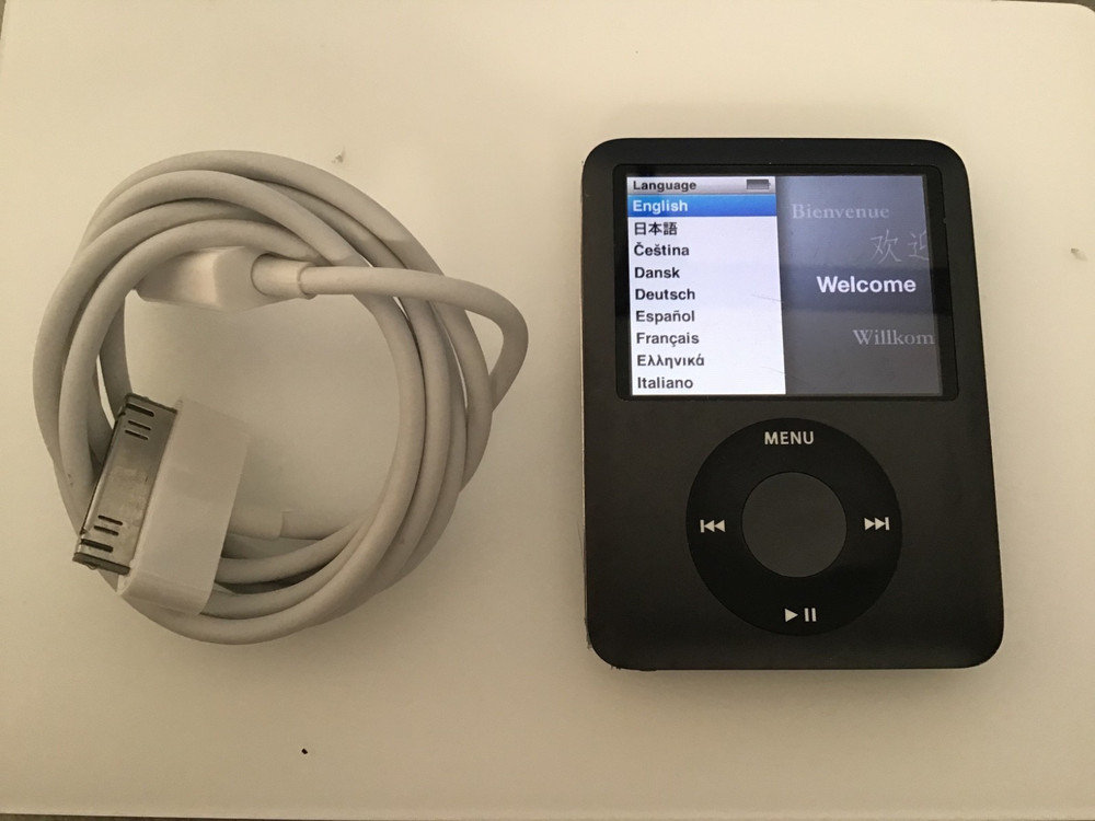 ipod nano 3rd generation 8gb Black New Battery