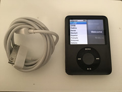 ipod nano 3rd generation 8gb Black New Battery