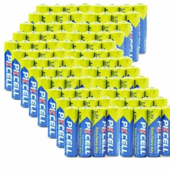100Pcs AA Batteries UM3 R6P 1.5V Carbon Zinc Double A Battery US Fast SHIP