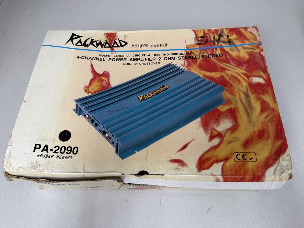 Rockwood PA-2090 amplifier Speaker Amp 160 Watt NEW VINTAGE