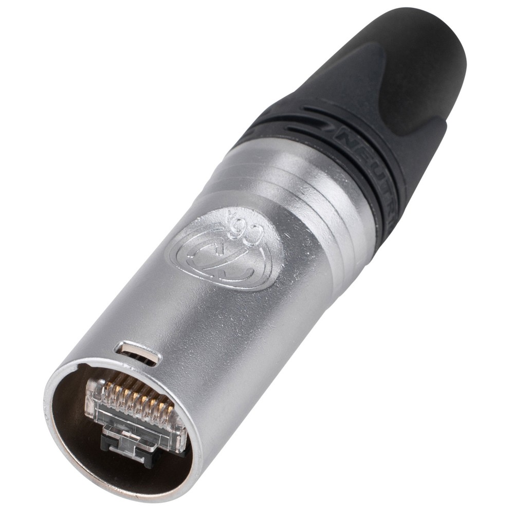Neutrik NE8MX6-T etherCON Cat 6a Cable Connector for 24 AWG or Lower – Nickel