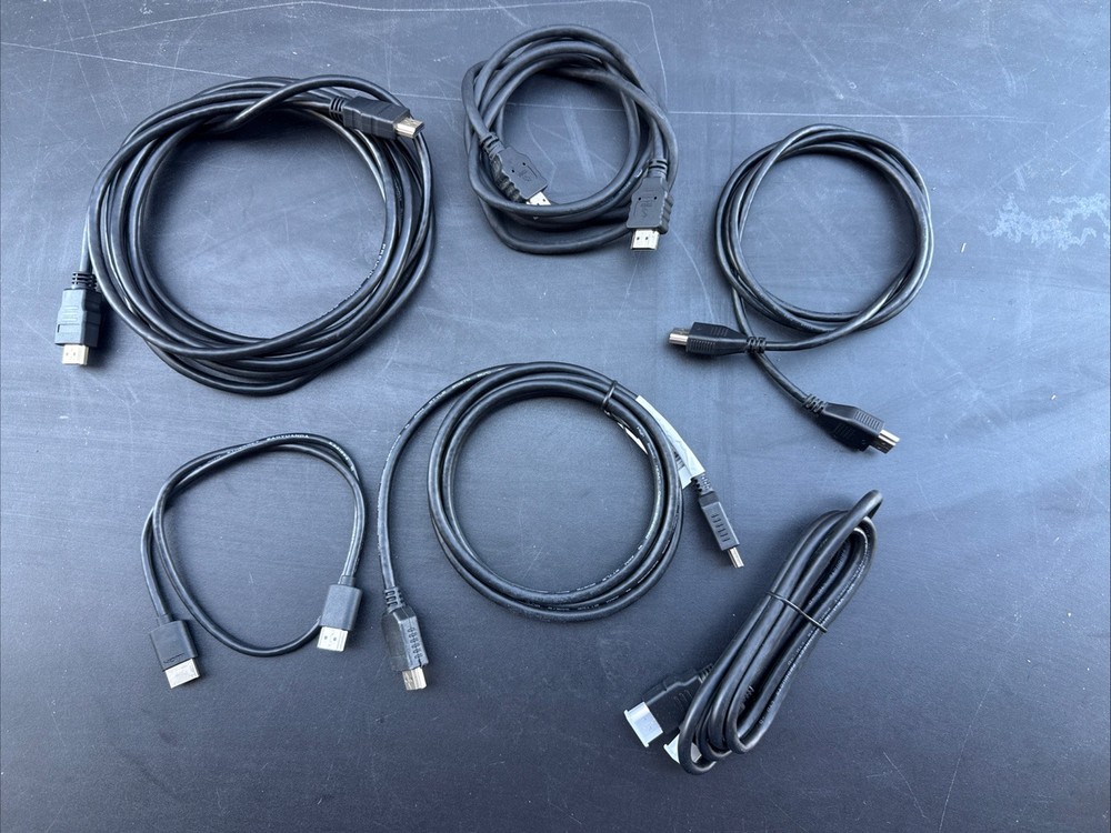 HDMI Cable High Speed Cord 2-10 Ft Lot (6 PCs)