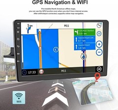 10.1 inch Single Din Android Touchscreen Car Stereo 1 Din Bluetooth Car Radio